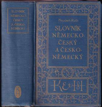 Jindřich Neudert: Německo-český slovník - Deutsch-čechisches Wörterbuch