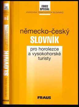 Německo-český slovník pro horolezce a vysokohorské turisty =