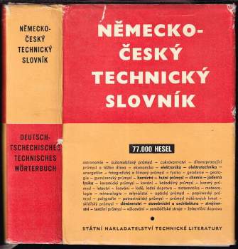 Německo-český technický slovník
