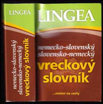 nemecko-slovenský slovensko-nemecký vreckový slovník