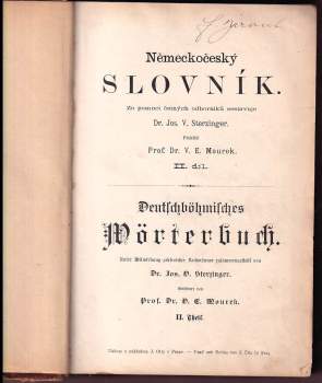 Německočeský slovník