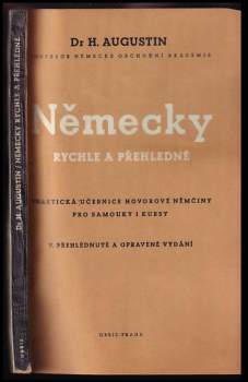 Německy rychle a přehledne [i.e. přehledně]