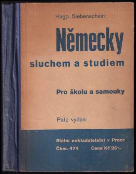 Německy sluchem a studiem pro školu a samouky
