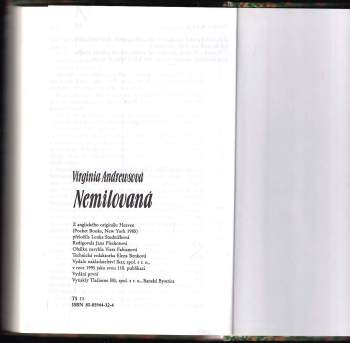 V. C Andrews: Nemilovaná