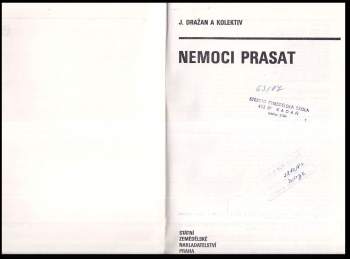 Jaroslav Dražan: Nemoci prasat