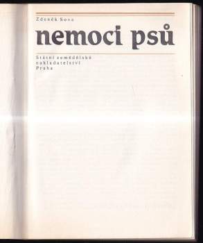 Zdeněk Sova: Nemoci psů