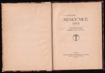 Josef Svatopluk Machar: Nemocnice