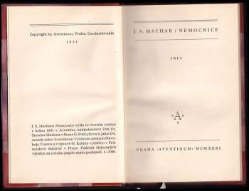 Josef Svatopluk Machar: Nemocnice