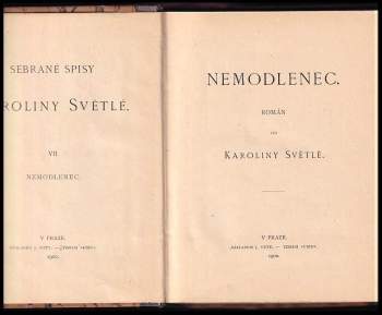 Karolina Světlá: Nemodlenec