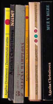 KOMPLET Agatha Christie 6X Muž v mlze + Vlastní životopis + Není kouře bez ohýnku + 3x slečna Marplová + N či M? + Zapomenutá vražda