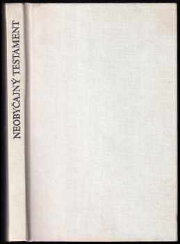 Neobyčajný testament - Jozef Kroner (1982, Tatran) - ID: 746548