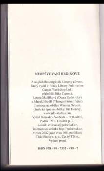 William King: Neopěvovaní hrdinové