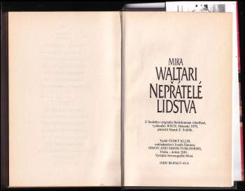 Mika Waltari: Nepřátelé lidstva