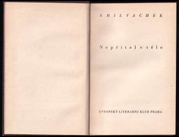 Emil Vachek: Nepřítel v těle