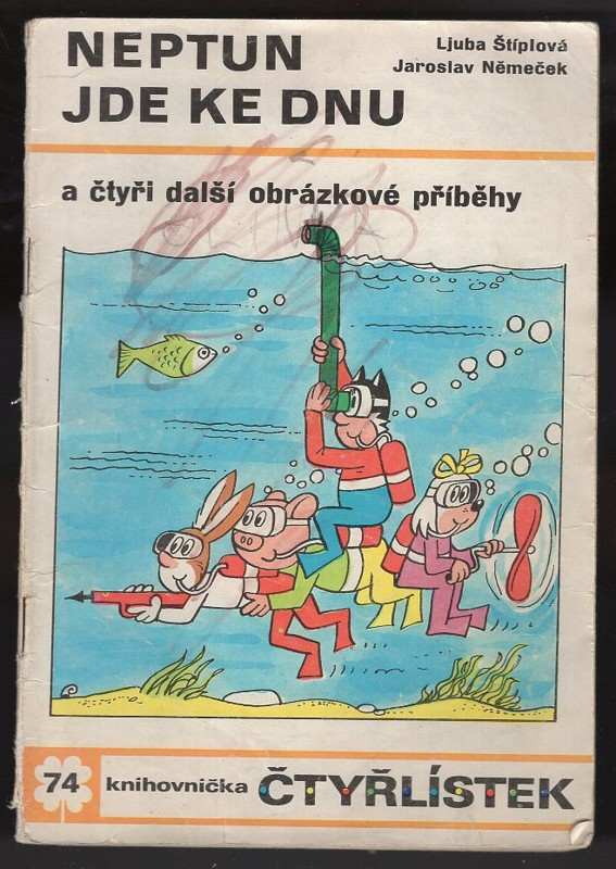 Ljuba Štíplová: Ledový dům a čtyři další obrázkové příběhy - Čtyřlístek 65