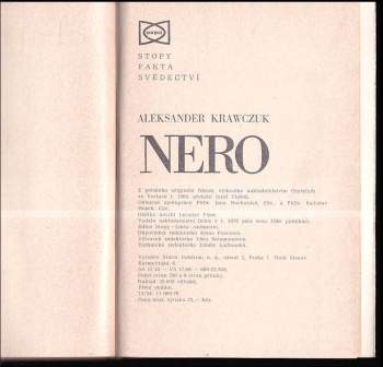 Aleksander Krawczuk: Nero