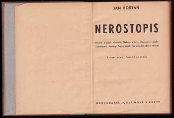 Jan Hostáň: Nerostopis