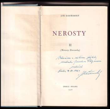Jiří Kouřimský: Nerosty. Díl 2
