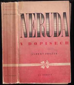 Jan Neruda: Neruda v dopisech
