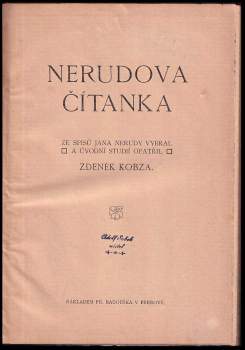 Jan Neruda: Nerudova čítanka
