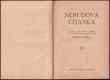 Jan Neruda: Nerudova čítanka