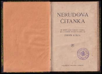 Jan Neruda: Nerudova čítanka