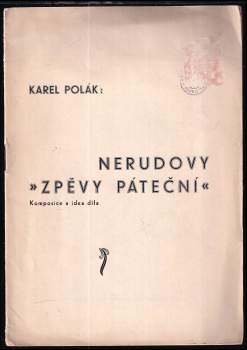 Nerudovy "Zpěvy páteční"