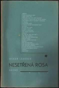 Nesetřená rosa