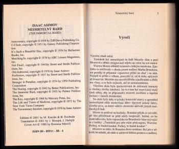 Isaac Asimov: Nesmrtelný bard
