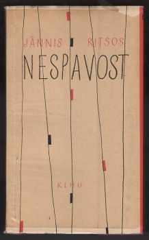 Jannis Ritsos: Nespavost