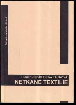 Oldřich Jirsák: Netkané textilie