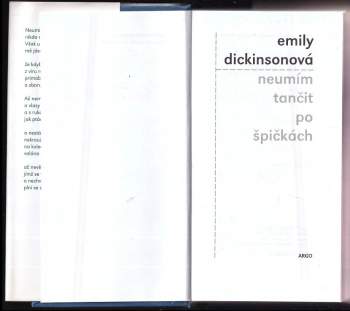 Emily Dickinson: Neumím tančit po špičkách