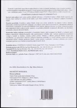 Elena Brožíková: Neurčitý integrál