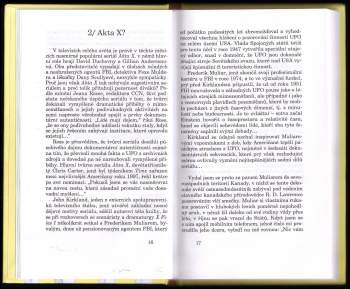 Alan Carter: Neuvěřitelné události