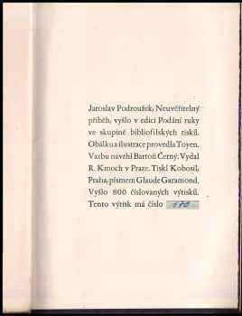 Jaroslav Podroužek: Neuvěřitelný příběh