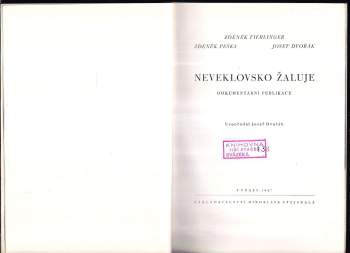 Zdeněk Fierlinger: Neveklovsko žaluje