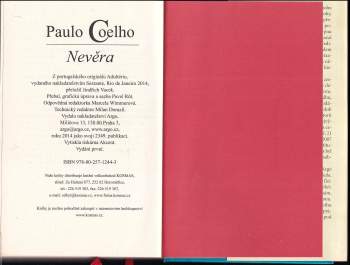 Paulo Coelho: Nevěra