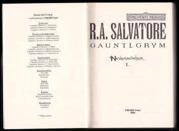 R. A Salvatore: Neverwinter