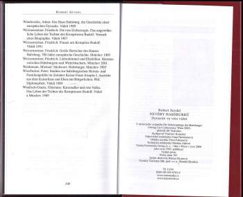 Robert Seydel: Nevěry Habsburků