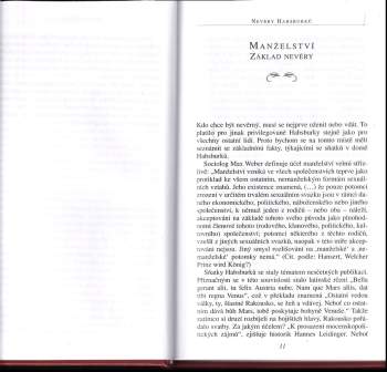 Robert Seydel: Nevěry Habsburků