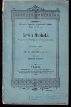 Nevěsta Messinská