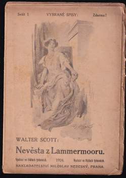 Walter Scott: Nevěsta z Lammermooru