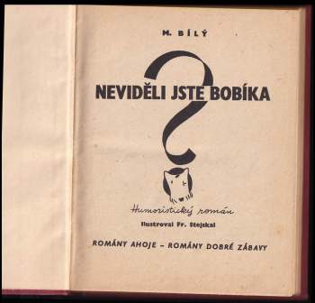 Martin Bílý: Neviděli jste Bobíka?