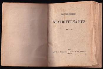 Bohumil Zahradník-Brodský: Neviditelná mez