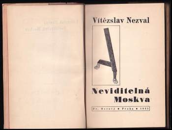 Vítězslav Nezval: Neviditelná Moskva