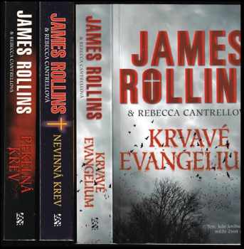 James Rollins: KOMPLET Sangvinisté: Krvavé evangelium + Nevinná krev + Pekelná krev