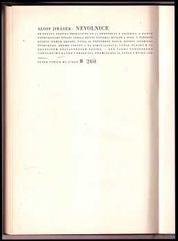 Alois Jirásek: Nevolnice