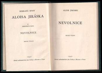 Alois Jirásek: Nevolnice