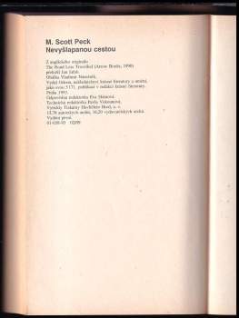 M. Scott Peck: Nevyšlapanou cestou