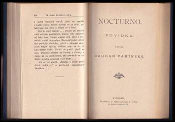 Bohdan Kaminský: Nocturno